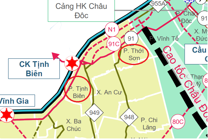 Tỉnh lớn nhất miền Tây quy hoạch chung đô thị Rạch Giá, Long Xuyên, Châu Đốc, Tịnh Biên, Chi Lăng- Ảnh 3.