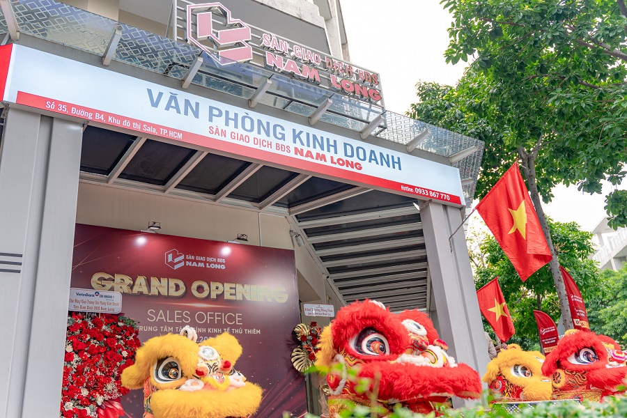 Sàn giao dịch Bất động sản Nam Long khai trương văn phòng kinh doanh mới tại Thủ Thiêm