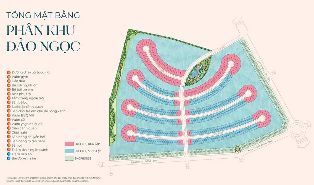 Đảo Ngọc: Phân khu thấp tầng tại Vinhomes Ocean Park 3 Hưng Yên