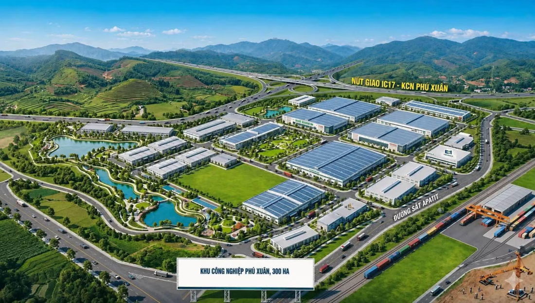 Khu công nghiệp Phú Xuân Lào Cai- Ảnh 1. Khu công nghiệp Phú Xuân Lào Cai- Ảnh 1.