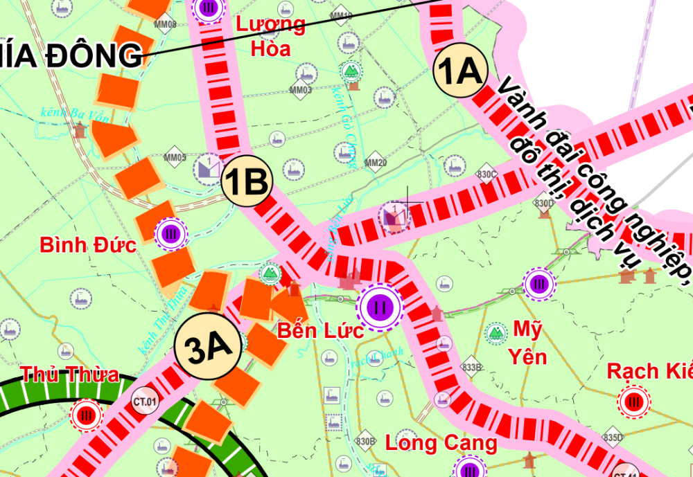 Một tuyến đường trọng điểm đang làm nóng hạ tầng Bến Lức