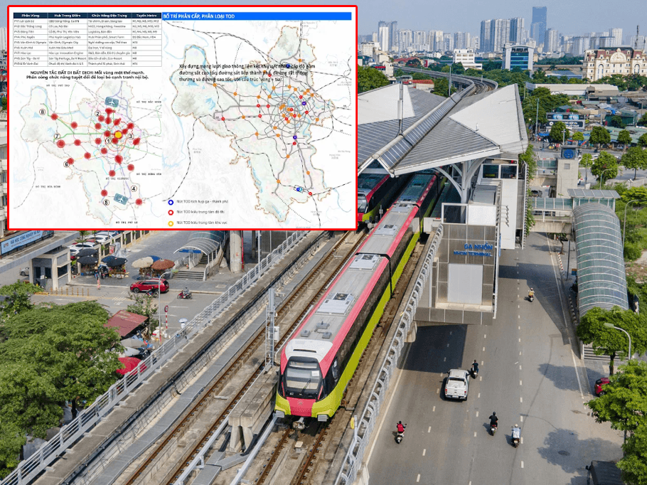 Hoàn thiện thể chế phát huy giá trị TOD