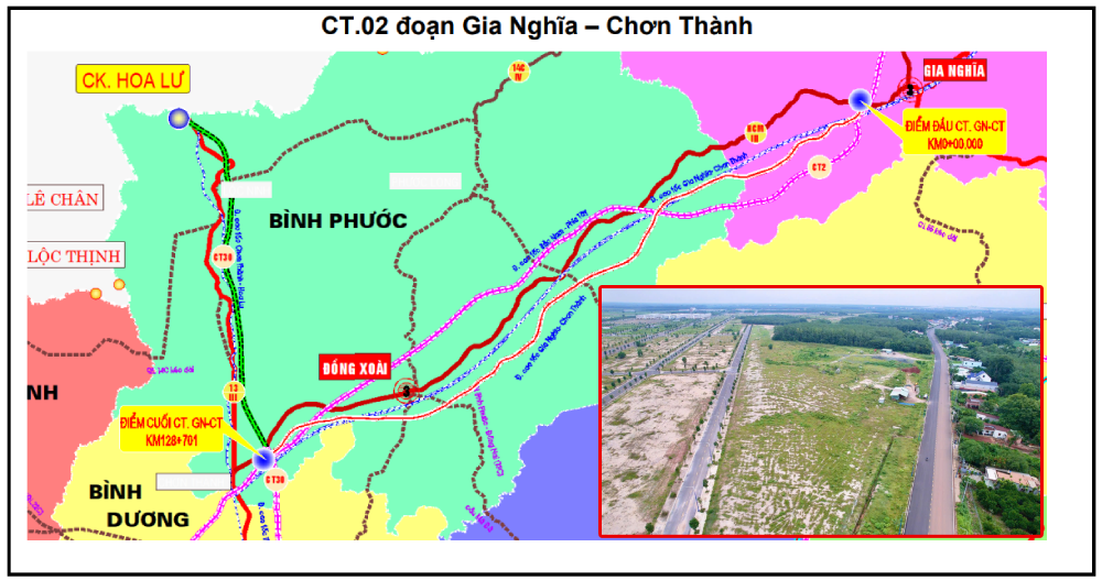 Tiến độ 6 khu tái định cư cao tốc Gia Nghĩa - Chơn Thành mới nhất