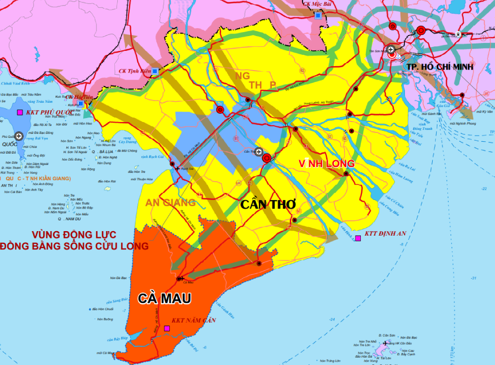 Cao tốc CT.33 đổi tên, kéo dài đến Cà Mau với tổng chiều dài 283km- Ảnh 1.