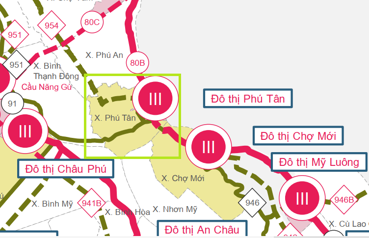 An Giang quy hoạch đô thị hơn 4.100ha giáp Đồng Tháp