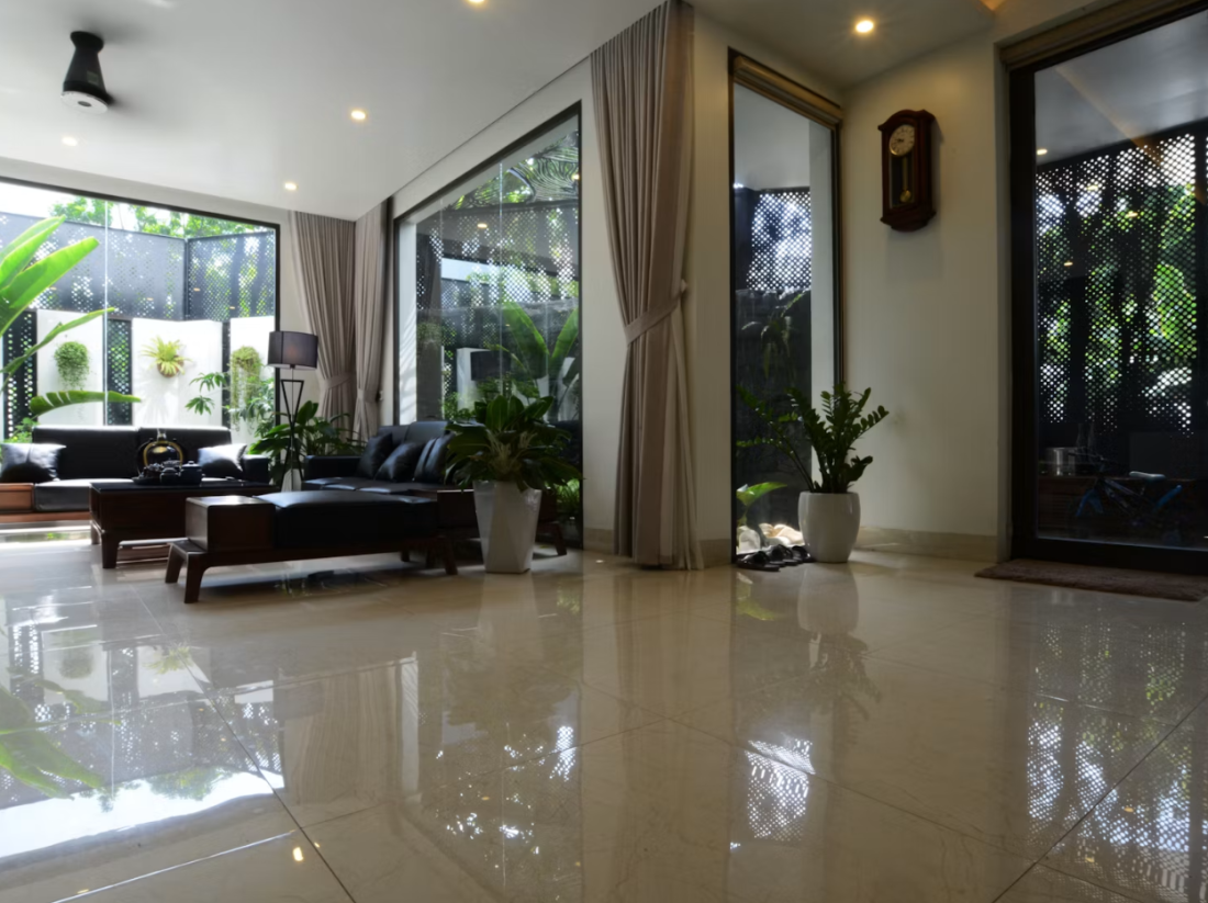 Vuông hóa góc xéo: Lời giải cho nhà phố trên đất phi đối xứng tại Bắc Giang- Ảnh 7. Vuông hóa góc xéo: Lời giải cho nhà phố trên đất phi đối xứng tại Bắc Giang- Ảnh 7.