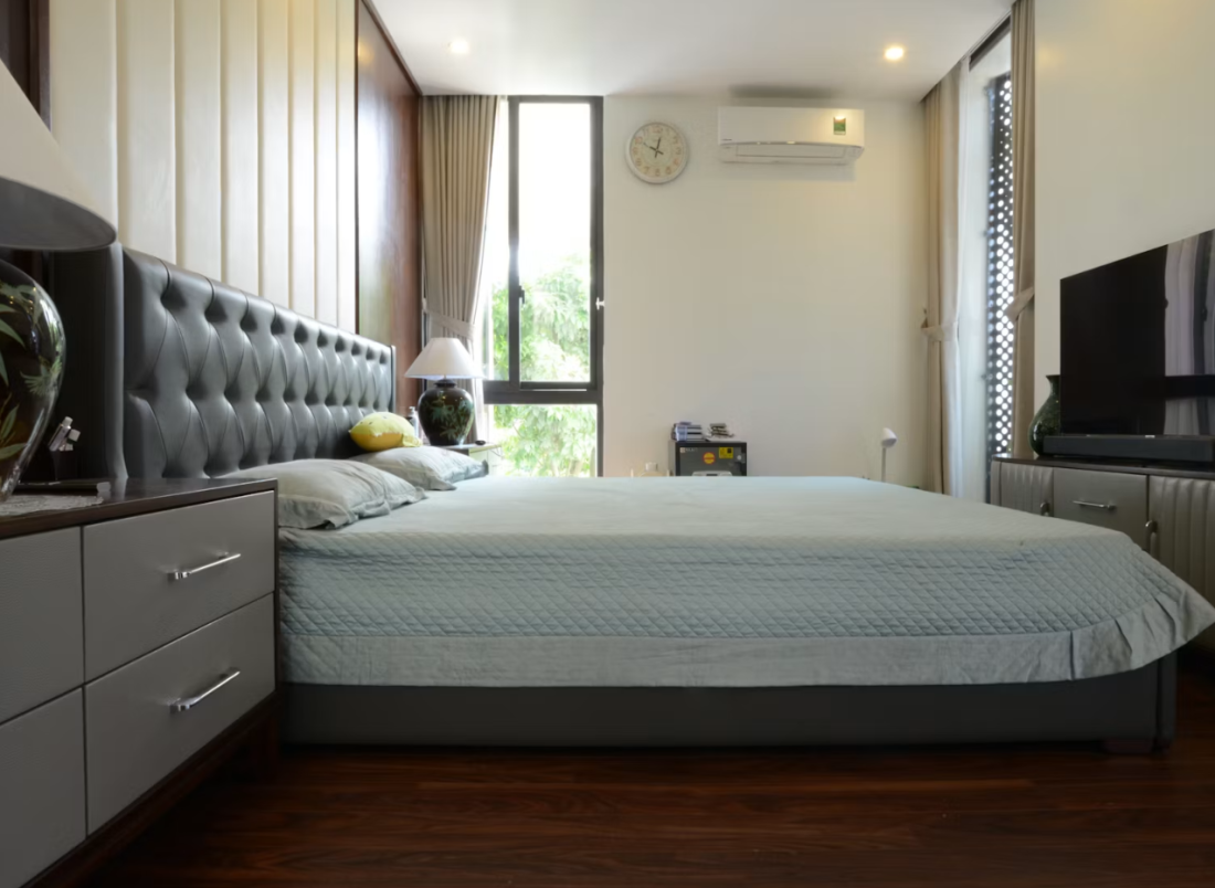 Vuông hóa góc xéo: Lời giải cho nhà phố trên đất phi đối xứng tại Bắc Giang- Ảnh 9. Vuông hóa góc xéo: Lời giải cho nhà phố trên đất phi đối xứng tại Bắc Giang- Ảnh 9.