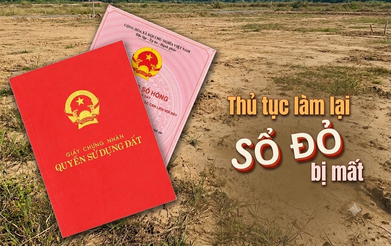 Thủ tục cấp lại sổ đỏ đã cấp do bị mất tại Quảng Ngãi mới nhất