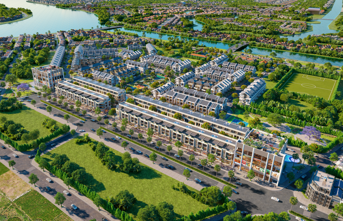 Emerald Bao Vinh: Dự án nhà phố - biệt thự tại Huế