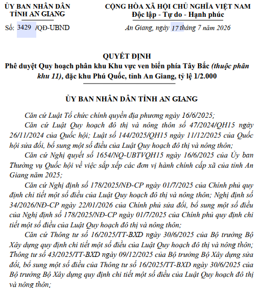 An Giang duyệt quy hoạch phân khu ven biển phía Tây Bắc có sân golf và casino- Ảnh 1. An Giang duyệt quy hoạch phân khu ven biển phía Tây Bắc có sân golf và casino- Ảnh 1.