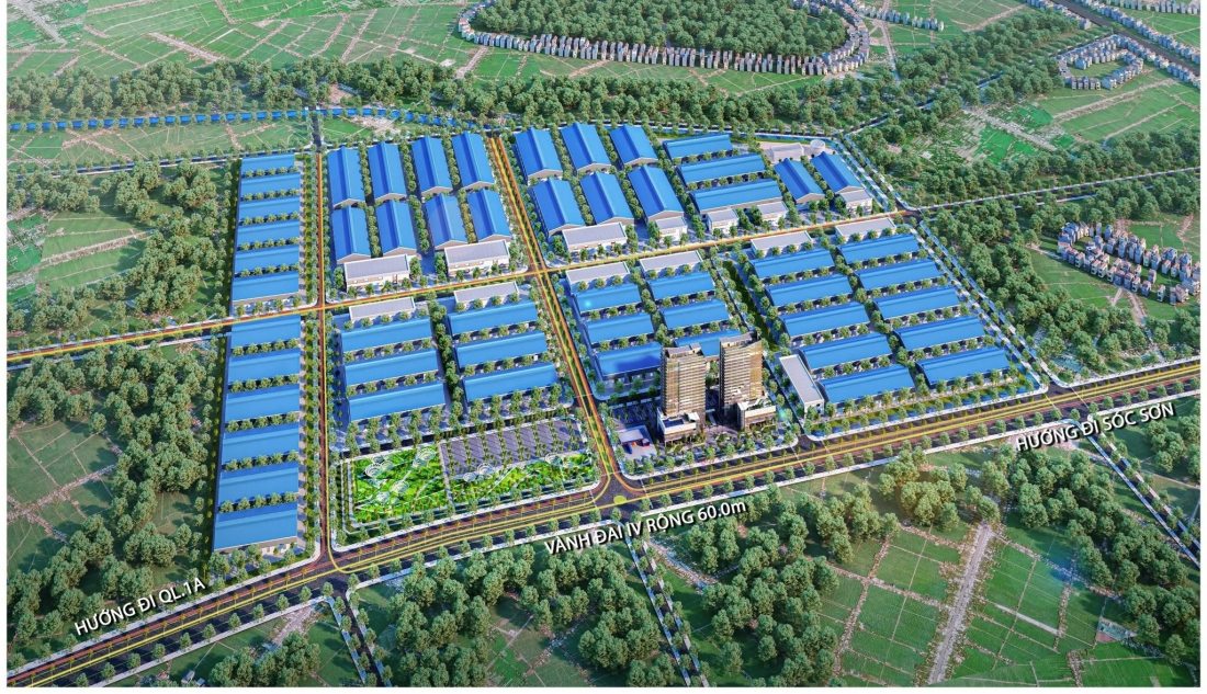Cụm công nghiệp Trung Sơn - Ninh Sơn tại Bắc Ninh