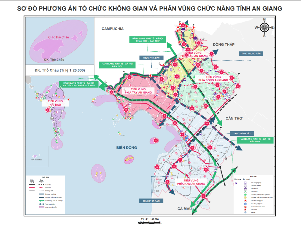 Tuyến đường mới nối hai đô thị lớn của An Giang được yêu cầu tăng tốc