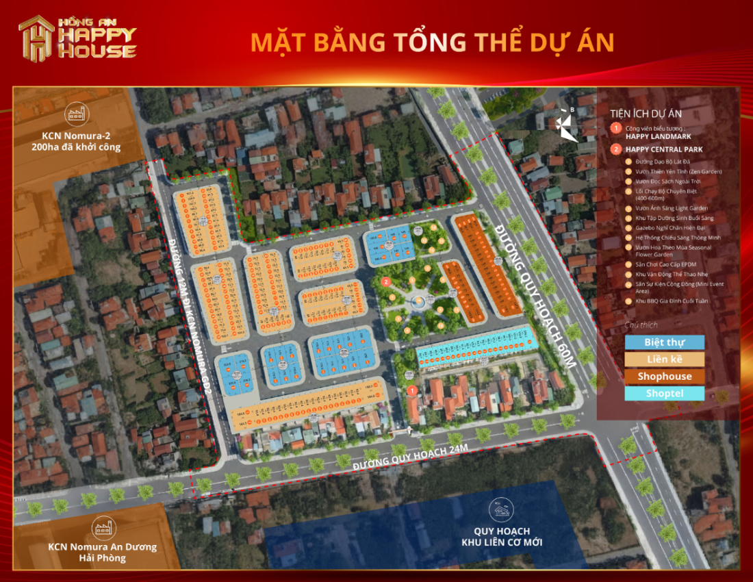 Hồng An Happy House: Dự án nhà phố - biệt thự tại Hải Phòng- Ảnh 2.