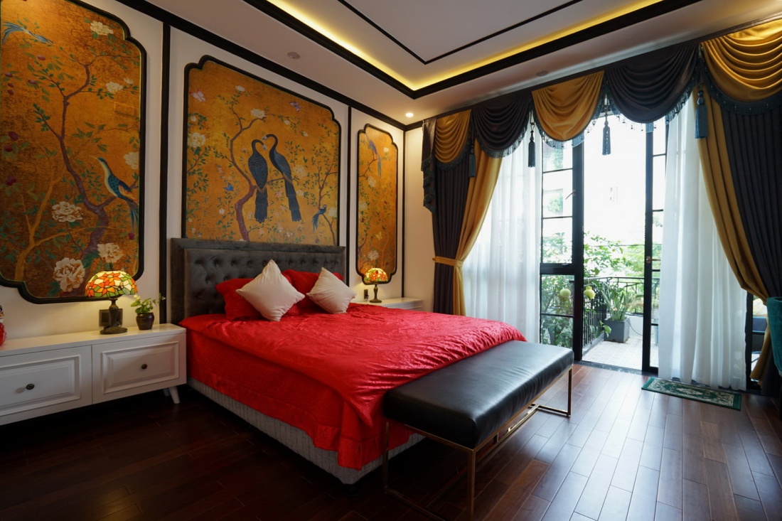 Gạch kính cản nắng hướng Tây cho nhà ống Đà Nẵng đậm chất Indochine- Ảnh 8. Gạch kính cản nắng hướng Tây cho nhà ống Đà Nẵng đậm chất Indochine- Ảnh 8.