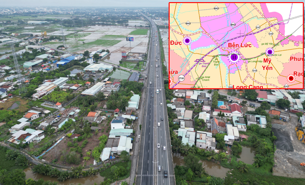 Người dân Bến Lức nhận thông báo thu hồi đất, bắt đầu kê khai tài sản để tính bồi thường