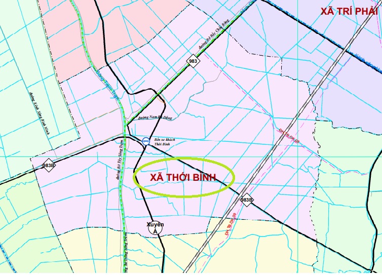 Cà Mau quy hoạch chung đô thị 12.100ha vừa nâng cấp thành phường