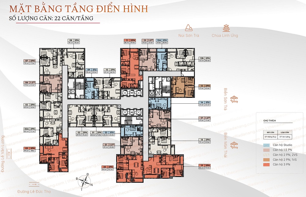 The Camellia Sơn Trà: Dự án căn hộ tại Đà Nẵng- Ảnh 2.