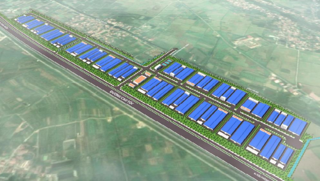 Cụm công nghiệp Minh Châu - Việt Cường tại Hưng Yên