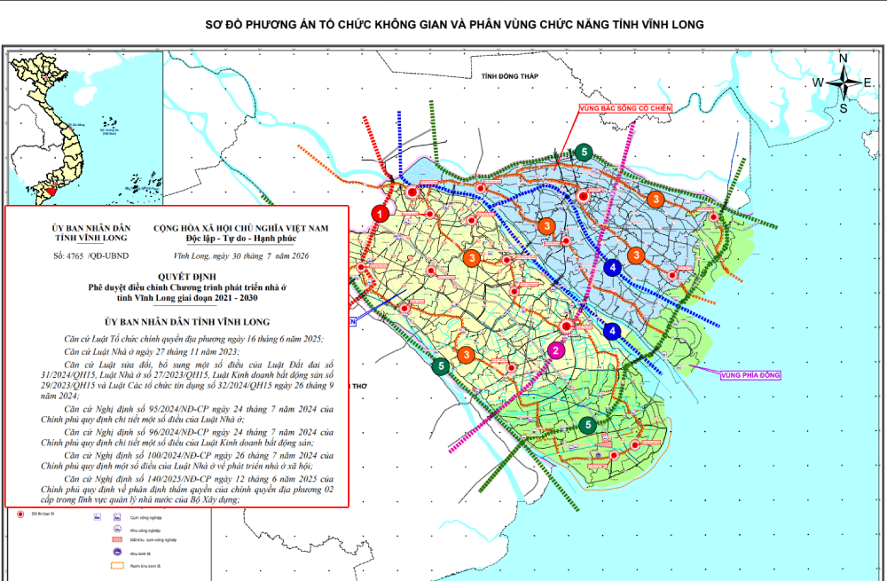 Bức tranh phát triển nhà ở Vĩnh Long đến năm 2030 có gì đáng chú ý?