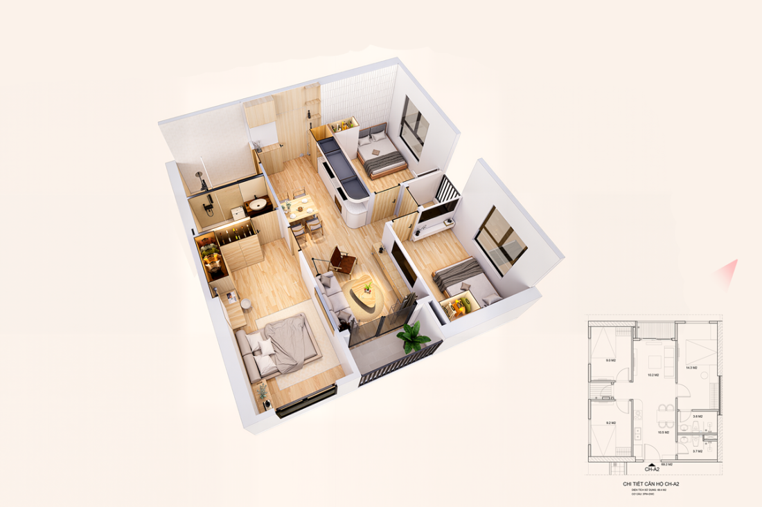 Dự án nhà ở xã hội Khánh Hòa tại Ninh Bình- Ảnh 6. Dự án nhà ở xã hội Khánh Hòa tại Ninh Bình- Ảnh 6.
