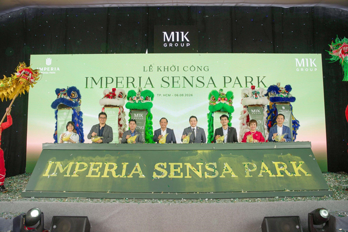 Khởi công dự án Imperia Sensa Park 5ha tại khu Đông