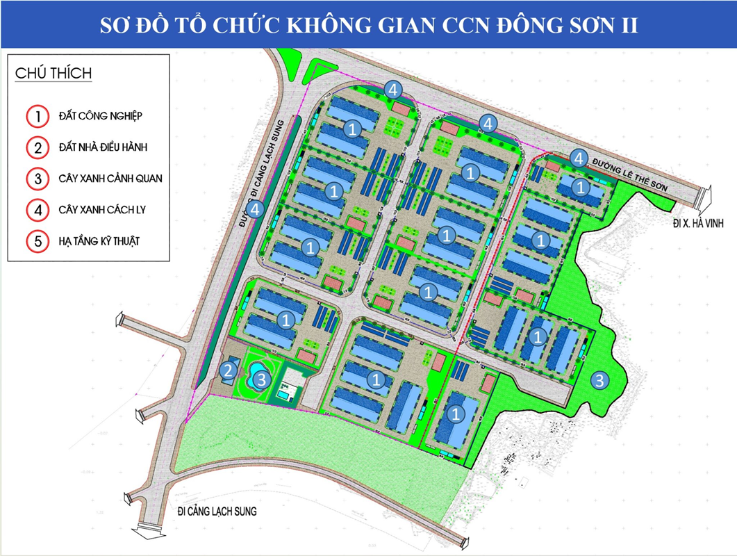 Cụm công nghiệp Đông Sơn II Thanh Hóa
