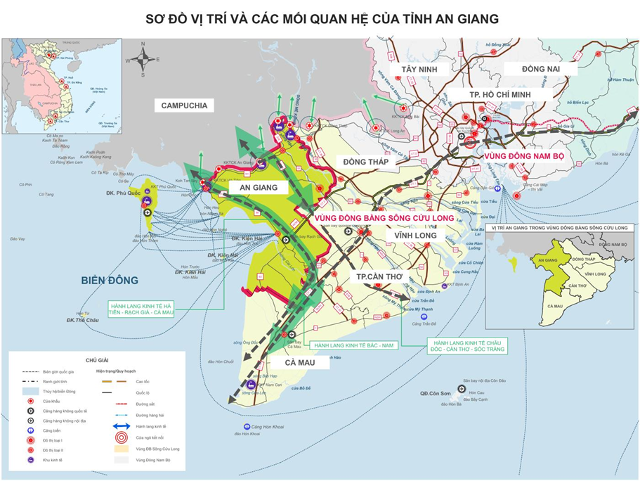 An Giang "sánh vai" 5 thành phố trực thuộc Trung ương