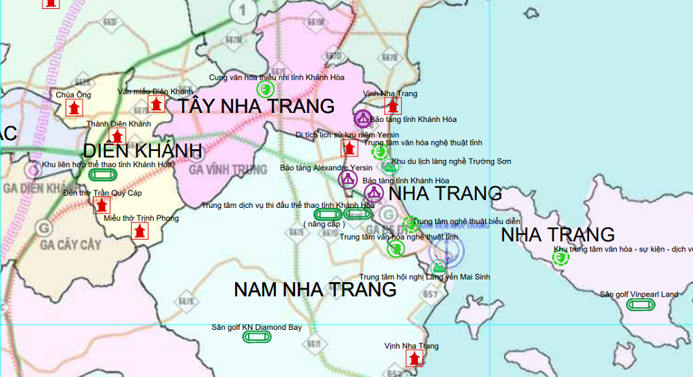 Khánh Hòa khảo sát 3 vị trí triển khai dự án Khu liên hợp thể dục thể thao tỉnh
