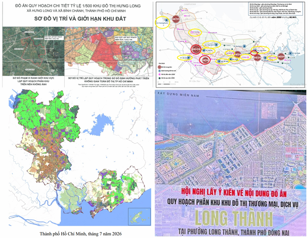QUY HOẠCH MỚI NHẤT: Lấy ý kiến Khu đô thị Hưng Long và khu đô thị hơn 3.000ha Long Thành