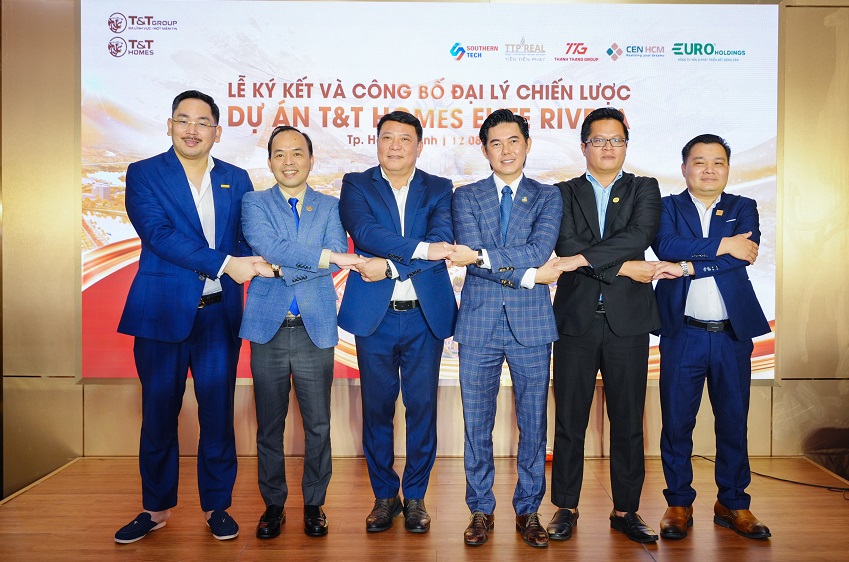 T&T Homes ký kết 5 đại lý chiến lược, chuẩn bị mở bán T&T Homes Elite Rivera