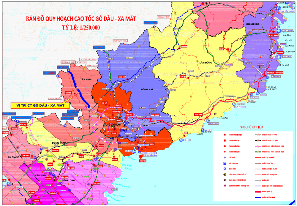 5 phường, xã Tây Ninh sắp có tuyến cao tốc hơn 28km đi qua