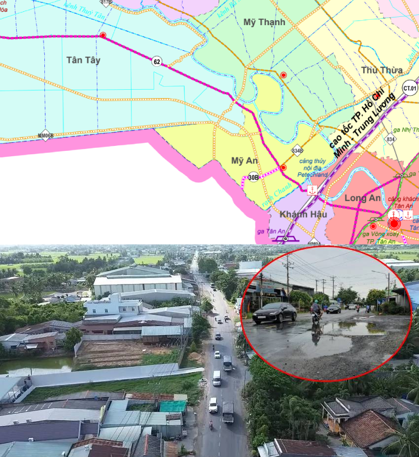 Bộ Xây dựng thông tin về thời điểm khởi công dự án nâng cấp Quốc lộ 62 tại Tây Ninh