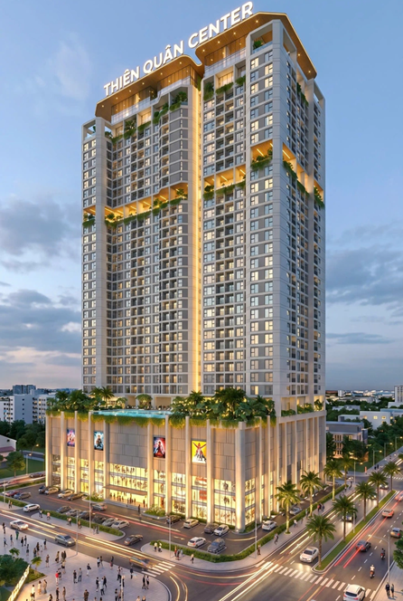 Thiên Quân Center: Tổ hợp trung tâm thương mại - căn hộ tại Cần Thơ- Ảnh 1.