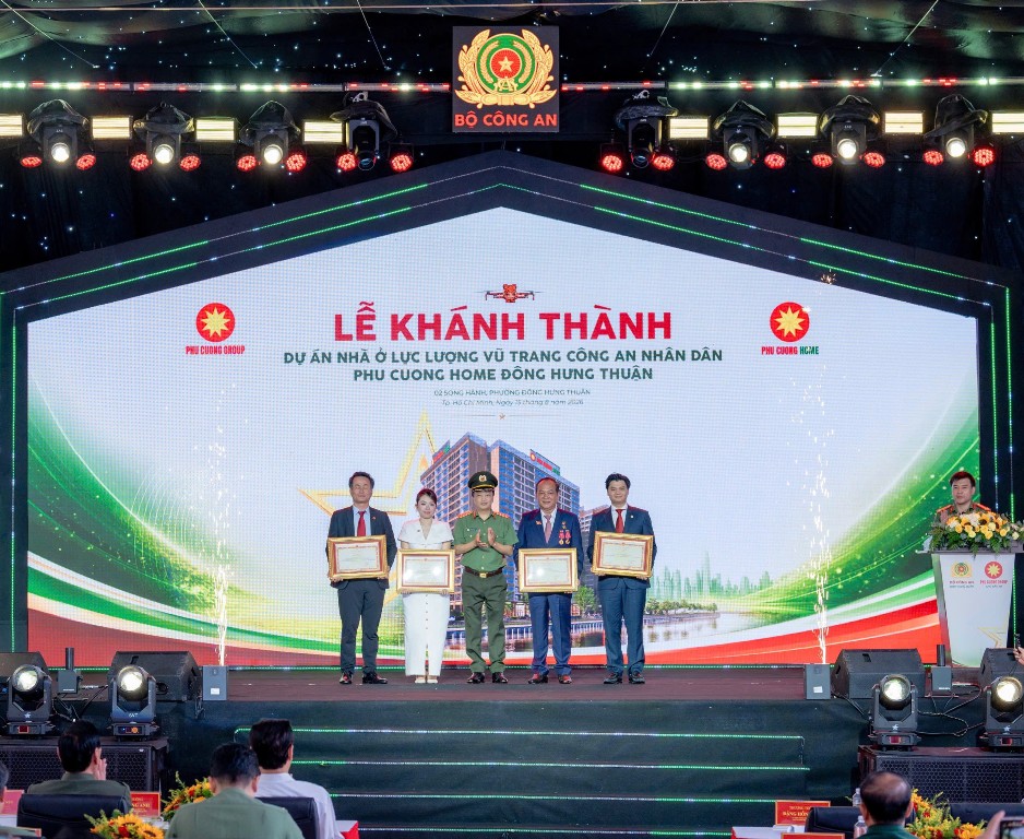 TP.HCM khánh thành 776 căn hộ cho cán bộ Công an nhân dân