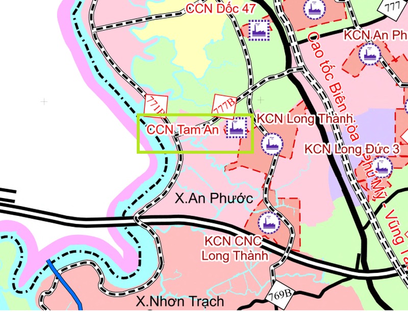 Cụm công nghiệp Tam An tại TP. Đồng Nai- Ảnh 1. Cụm công nghiệp Tam An tại TP. Đồng Nai- Ảnh 1.