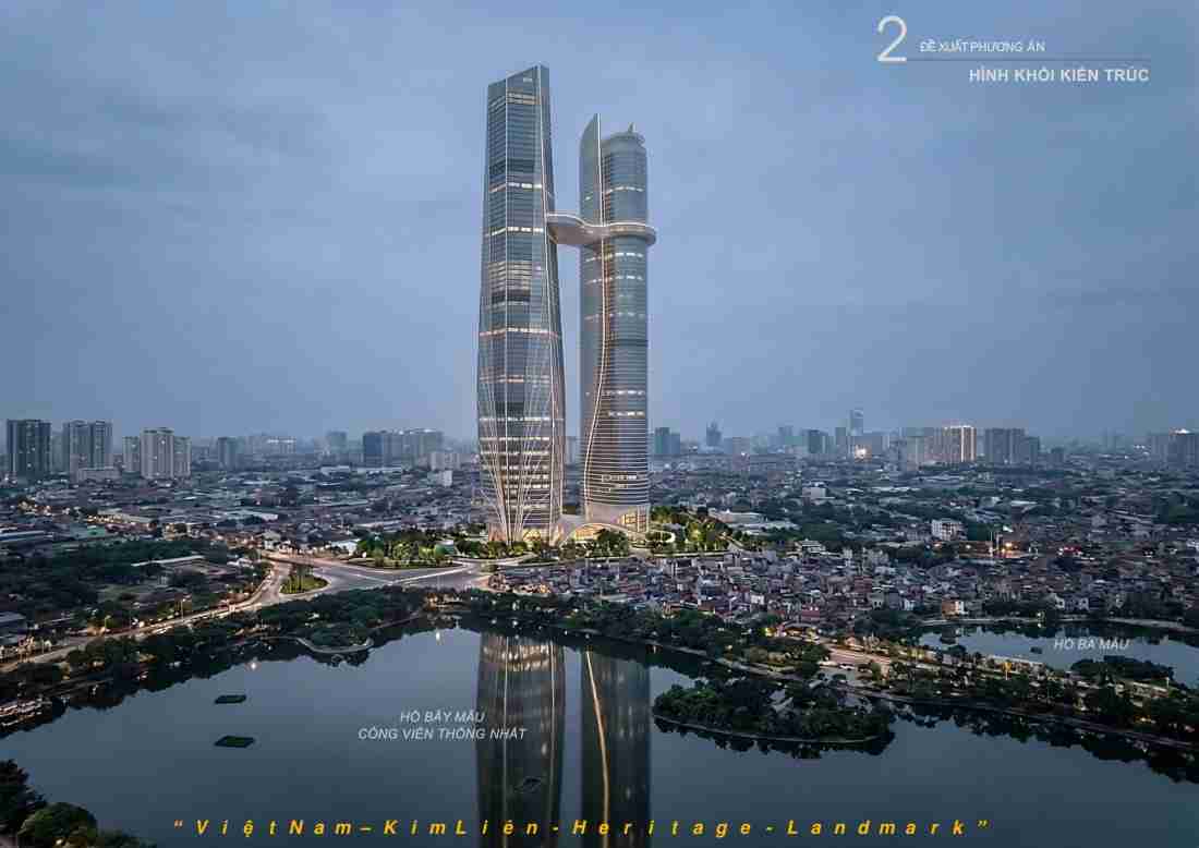 Sắp có toà tháp đôi cao 99 tầng trên khu đất khách sạn 65 năm tại Hà Nội
