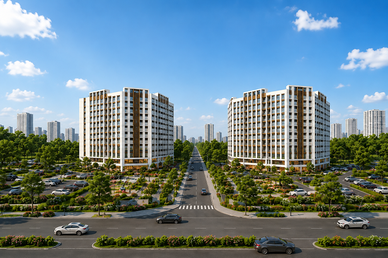 Chung cư nhà ở xã hội Mê Linh New City- Ảnh 1.