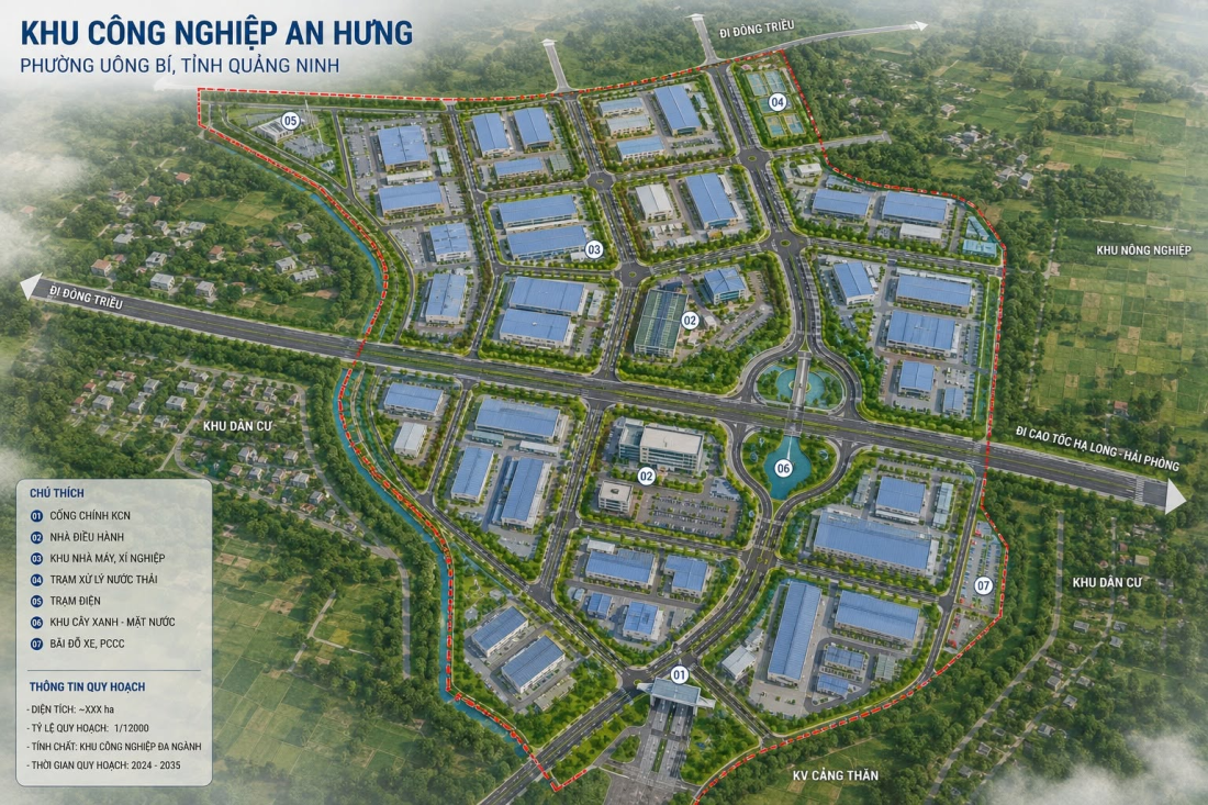 Khu công nghiệp An Hưng Quảng Ninh- Ảnh 2. Khu công nghiệp An Hưng Quảng Ninh- Ảnh 2.