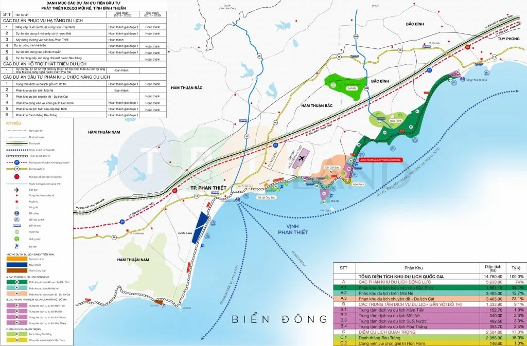 Lâm Đồng lập “Tổ đặc nhiệm” đẩy nhanh siêu quy hoạch 14.760 ha Mũi Né