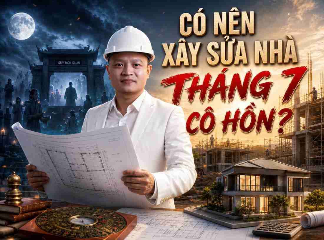 Xây, sửa nhà vào tháng “ngâu” dưới góc nhìn của chuyên gia