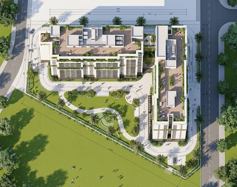 Tropic Tower: Phân khu căn hộ thuộc Tropic Riverside