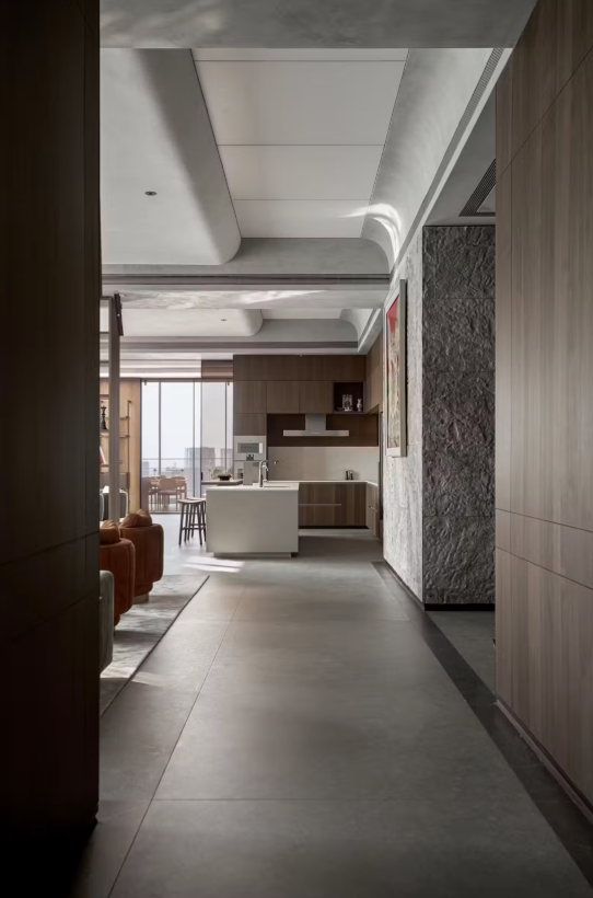Penthouse hướng sông Sài Gòn: Phong cách nghỉ dưỡng và sự chuyển tiếp không gian vô hình- Ảnh 9. Penthouse hướng sông Sài Gòn: Phong cách nghỉ dưỡng và sự chuyển tiếp không gian vô hình- Ảnh 9.