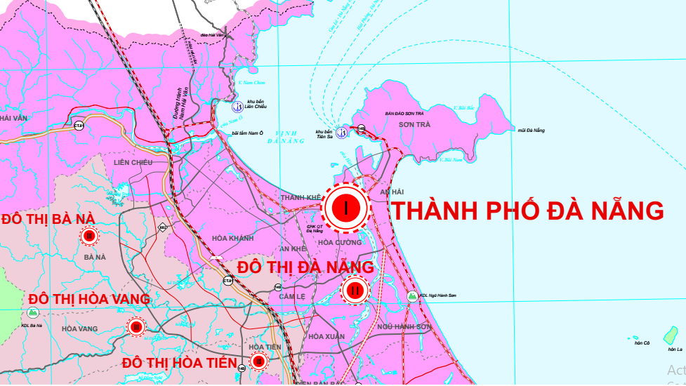 Đà Nẵng công bố điều chỉnh quy hoạch: 3 vùng phát triển, 3 cụm động lực và 7 vị trí khu thương mại tự do