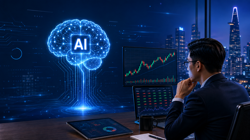 Đề xuất cho 1.000 người dùng AI đầu tư chứng khoán