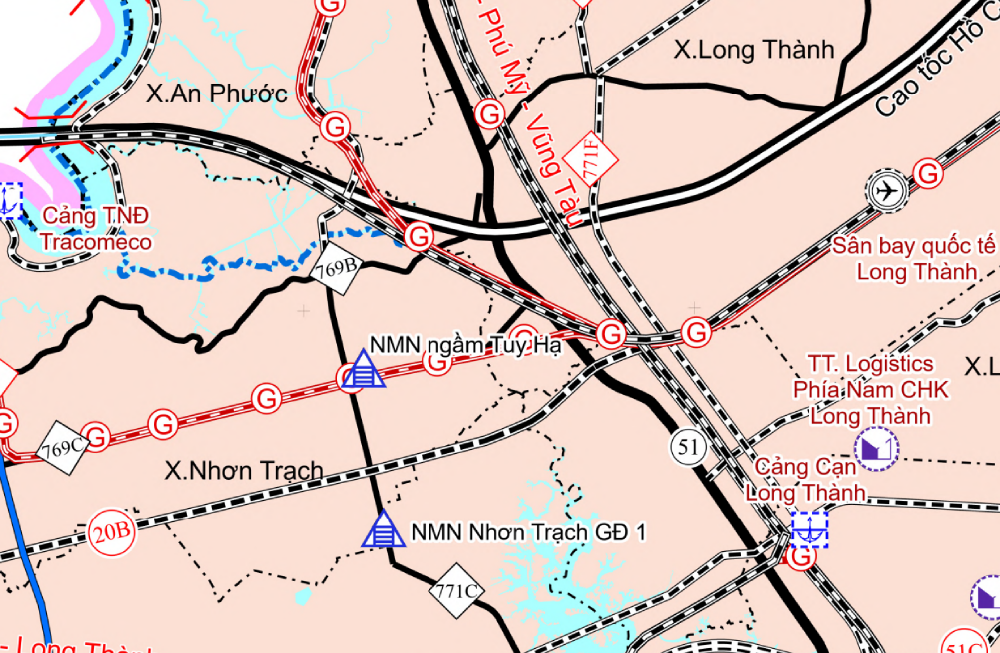 Một phường của Đồng Nai thu hồi hơn 45.000m2 đất để làm metro kết nối sân bay