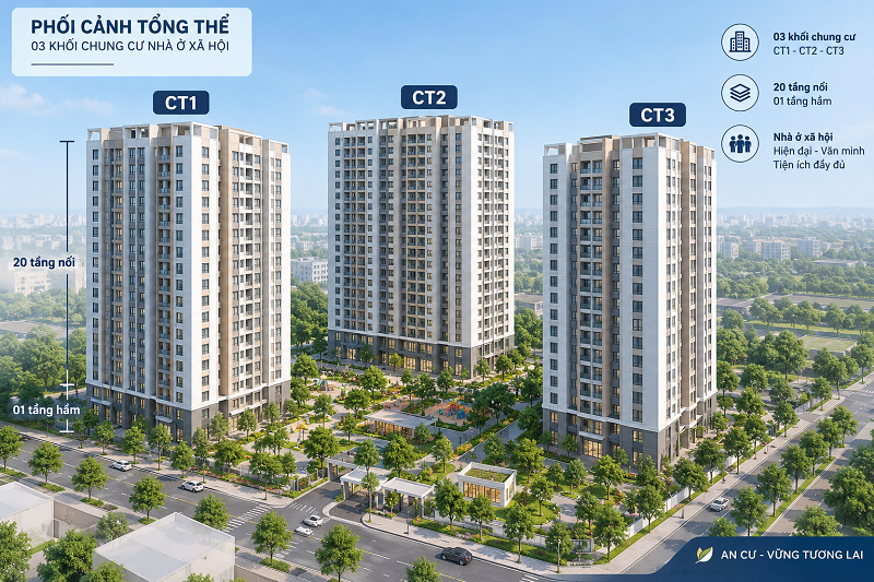 Dự án Nhà ở xã hội tại đồi Thủy Sản Quảng Ninh