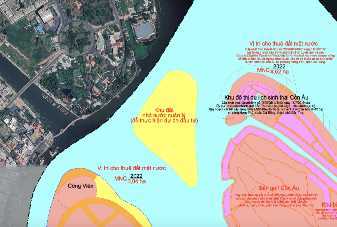 Cần Thơ hé lộ quy hoạch mới khu Bãi bồi – Cồn nổi