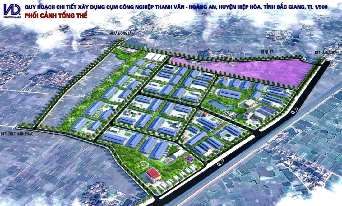 Bắc Ninh thành lập thêm 2 cụm công nghiệp hơn 100 ha với tổng vốn hơn 1.230 tỷ đồng