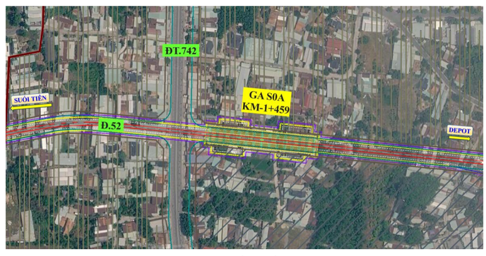 Metro thành phố mới Bình Dương - Suối Tiên dài 30,66km: 19 nhà ga sẽ nằm ở đâu?