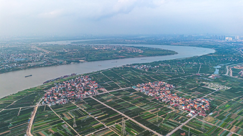 Hà Nội chia 11.418 ha ven sông Hồng thành 3 phân đoạn